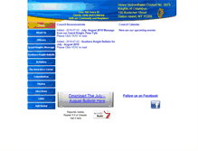 Tablet Screenshot of kofc1675.com